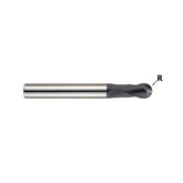 2 Flute Medium Length Ball Nose Carbide X-Power Pro End Mills GM961 Series Plain Shank - Big-tools Industrial Supply Tools for Metal Cutting