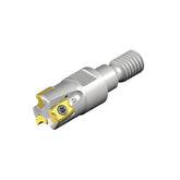 2S-TE90CV-M-05 End mills with T-FLEXTEC modular adaptation & unique high positive & rigid V shape inserts of two cutting edges for shouldering and high feed milling - Big-tools Industrial Supply Tools for Metal Cutting