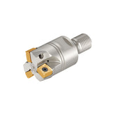 8D-TE90-M-10 Modular 90° end mills with T-FLEXTEC adaptation & double sided square inserts SQK(H)U 10 of 8 cutting edges - Big-tools Industrial Supply Tools for Metal Cutting