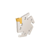 ADMP D45 : Parting and Grooving Adapters with 5 Pockets for TANG-GRIP Tangentially Clamped Inserts - Big-tools Industrial Supply Tools for Metal Cutting