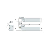 FGHH  R Tool holder for grooving A - Big-tools Industrial Supply Tools for Metal Cutting