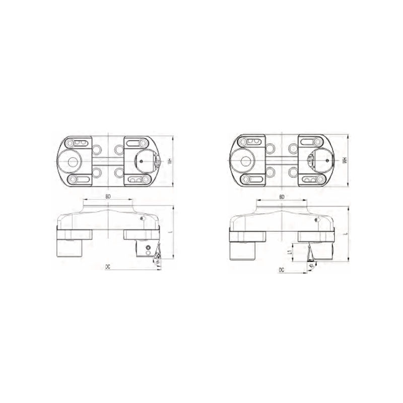Fine-Boring BFB-TC Series BFB-160230-TC1102-S-A40C BFB-215285-TC11-S-A40C - Big-tools Industrial Supply Tools for Metal Cutting