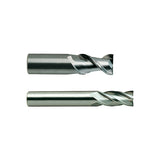 Flat Shank E5011 & E5012 Series, Carbide, 2&4 Flute Long Length D-POWER GRAPHITE End Mills 1/8~1