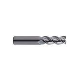 Flat Shank E5981 & E5983 Series , Carbide, 3 Flute 45° Helix Regular Length & Corner Radius ALU-POWER HPC End Mills 1/8~1