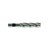 Flat Shank E9A87 Series, Premium HSS-PM, Multi Flute Long Length Coarse Pitch Roughing TANK-POWER End Mills 1/4~1