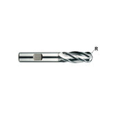 Flat Shank GYG67 Series, PM60, 4 Flute Ball Nose ONLY ONE End Mills 1/8~1