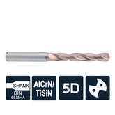 G-D928-A5C 5D Internal Coolant Twist Drill for Cast Iron Machining D2.50-20.00 - Big-tools Industrial Supply Tools for Metal Cutting