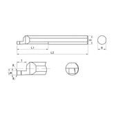 G-GHT-FR Grooving G-GHT-FR40W05L15 G-GHT-FR40W08L15 - Big-tools Industrial Supply Tools for Metal Cutting