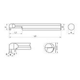 G-GMT-GR Grooving G-GMT-GR30W05L05 G-GMT-GR30W08L05 - Big-tools Industrial Supply Tools for Metal Cutting