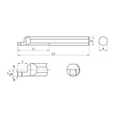 G-GPT-FR Grooving G-GPT-FR40W05L15 G-GPT-FR40W08L15 - Big-tools Industrial Supply Tools for Metal Cutting