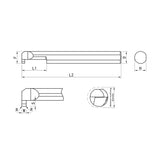 G-GPT-GR Grooving G-GPT-GR30W05L05 G-GPT-GR30W08L05 - Big-tools Industrial Supply Tools for Metal Cutting