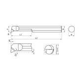 G-GPT-PR Profile Turning G-GPT-PR10R00L04 G-GPT-PR10R05L04 - Big-tools Industrial Supply Tools for Metal Cutting