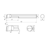 G-GPT-TR Durable Type-internal Hole Turning G-GPT-TR10R00L04 G-GPT-TR10R10L04 - Big-tools Industrial Supply Tools for Metal Cutting