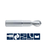 G-SA300-BN2  2 Flutes, Ballnose - Big-tools Industrial Supply Tools for Metal Cutting