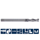 G-SG200-S2 2 Flute Square Head Coated Endmills - Big-tools Industrial Supply Tools for Metal Cutting