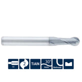 G-SH160-B2 2 Flutes, Ballnose - Big-tools Industrial Supply Tools for Metal Cutting