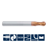 G-SH260-B2-H  2 Flutes, Ballnose - Big-tools Industrial Supply Tools for Metal Cutting