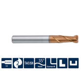 G-SH260-R2-H  2 Flutes, Corner Radius - Big-tools Industrial Supply Tools for Metal Cutting
