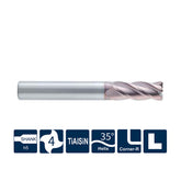 G-SH360-R4  4 Flutes, Corner Radius - Big-tools Industrial Supply Tools for Metal Cutting