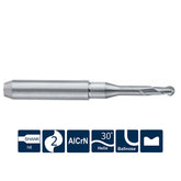 G-SM200-AR2 2 Flutes, Ballnose, with Long Neck - Big-tools Industrial Supply Tools for Metal Cutting