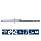 G-SM200-WI2/WI3  2/3 Flutes, Ballnose, with Long Neck Special equipment:Wieland - Big-tools Industrial Supply Tools for Metal Cutting