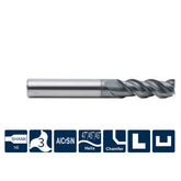 G-SP210-C3  3 Flutes, Variable Helix with Chamfer, Square - Big-tools Industrial Supply Tools for Metal Cutting