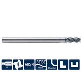 G-SP210-CN4  4  Flutes, Long Neck, Variable Helix with Chamfer, Square - Big-tools Industrial Supply Tools for Metal Cutting