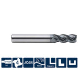 G-SP210-S4  4 Flutes, with Variable Helix, Square - Big-tools Industrial Supply Tools for Metal Cutting