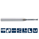 G-SPM200-SN2  2 Flutes with Extended Neck, Square D2~6 - Big-tools Industrial Supply Tools for Metal Cutting