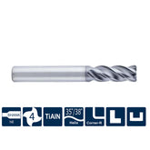 G-SS600-R4  4 Flutes, Corner Radius - Big-tools Industrial Supply Tools for Metal Cutting