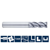 G-SS600-S4 4 Flutes, Standard Length, Square - Big-tools Industrial Supply Tools for Metal Cutting