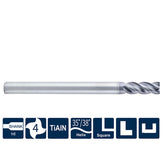 G-SS600-SH4 4 Flutes, Long Shank Length, Square - Big-tools Industrial Supply Tools for Metal Cutting