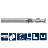 G-UA100-S2 2 Flute Square Head Endmills - Big-tools Industrial Supply Tools for Metal Cutting