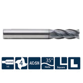 G-UP210-S4 4 Flute Flat Coated Endmills - Big-tools Industrial Supply Tools for Metal Cutting