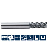 G-UPR210-S4  4 Flutes, Square for Roughing Process - Big-tools Industrial Supply Tools for Metal Cutting