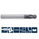 G-US200-B4 4 Flutes, Ballnose - Big-tools Industrial Supply Tools for Metal Cutting