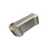 GIPA (full radius W=3-6) : Precision Double-Ended Inserts with Polished Top Rake for Machining Aluminum