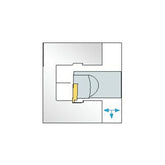 JSTG R/L Tool holder for grooving A - Big-tools Industrial Supply Tools for Metal Cutting
