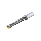 LCD-5XD (Weldon Shank) SPADERUSH head changeable drill of large diameter for high productivity with coolant holes in drilling depth of 5XD - Big-tools Industrial Supply Tools for Metal Cutting