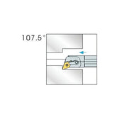MDQN R/L Turning tool holder A M - Makotools Industrial Supply Tools for Metal Cutting