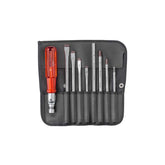 PB 225/226/227 Classic articulated handle, set with interchangeable blades in a compact imitation leather roll-up case - Big-tools Industrial Supply Tools for Metal Cutting