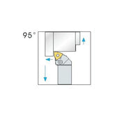 PWLN R/L Turning tool holder A P - Makotools Industrial Supply Tools for Metal Cutting