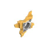 QGI 30N-PF : 4 Cutting Edged Inserts with a Positive Flat Rake for Parting and Precision Grooving - Big-tools Industrial Supply Tools for Metal Cutting