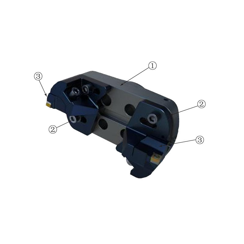 Rough-Boring BRB-CN-P Series BRB-160215-CN12-P-A40C BRB-215270-CN19-P-A40C - Big-tools Industrial Supply Tools for Metal Cutting
