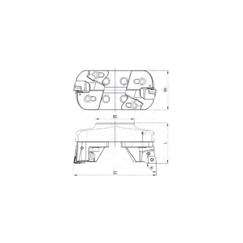 Rough-Boring BRB-CN-P Series BRB-160215-CN12-P-A40C BRB-215270-CN19-P-A40C - Big-tools Industrial Supply Tools for Metal Cutting