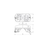 Rough-Boring BRB-CN-P Series BRB-160215-CN12-P-A40C BRB-215270-CN19-P-A40C - Big-tools Industrial Supply Tools for Metal Cutting