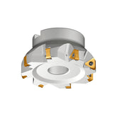 SCRM90TN-R-22 Heavy duty 90° face mills with strong six cutting edges of double-sided TN 22 inserts - Big-tools Industrial Supply Tools for Metal Cutting