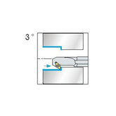 SDZC R/L Boring bar holder A S - Makotools Industrial Supply Tools for Metal Cutting