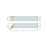 SFVC R/L Tool holder for grooving A - Big-tools Industrial Supply Tools for Metal Cutting