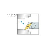 SVQC R/L Boring bar holder A S - Makotools Industrial Supply Tools for Metal Cutting